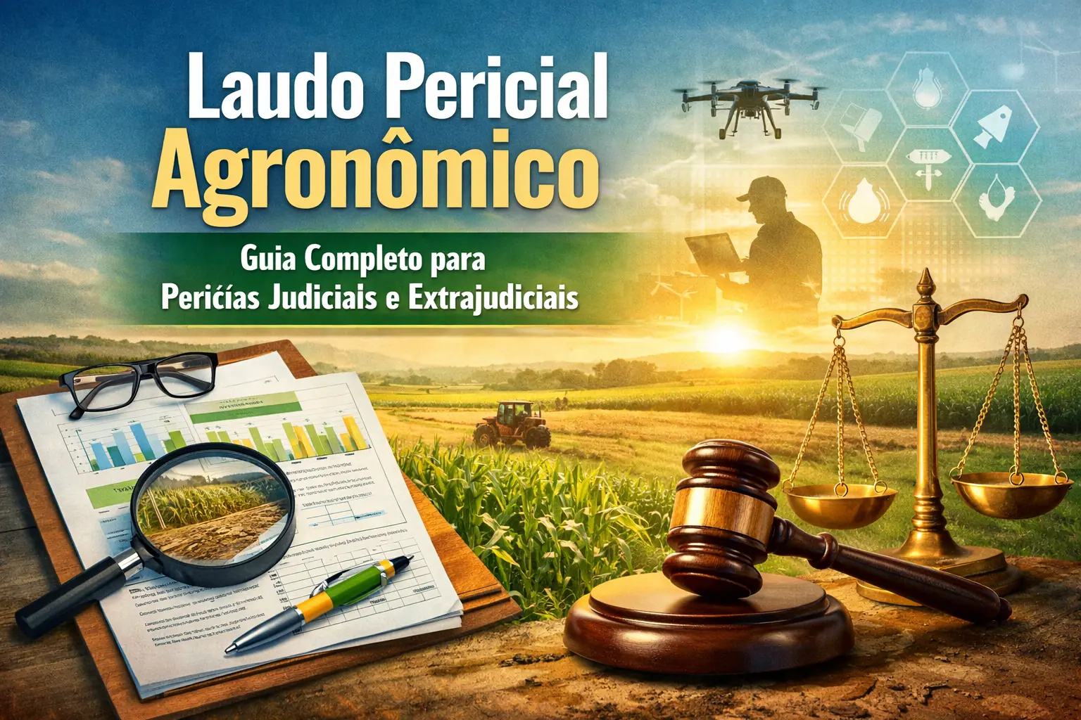 Laudo pericial agronômico aplicado em perícias judiciais e extrajudiciais no meio rural