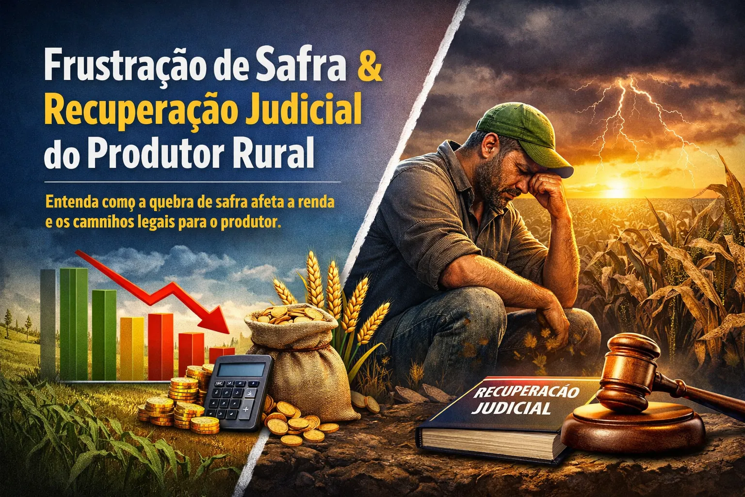 frustração de safra impacto na recuperação judicial do produtor rural